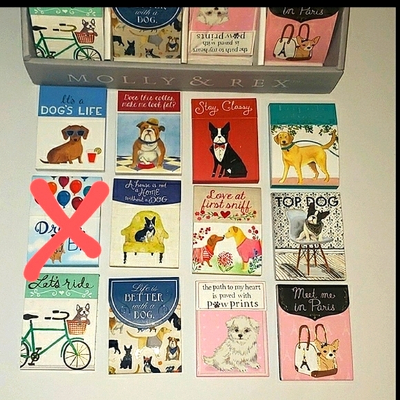 Molly & Rex Other - NOTEPAD DOGS Frenchie Bulldog Terrier Dachshund Corgi Chihuahua Golden Shih Tzu